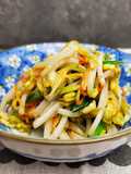 Tumis Tauge, Daun Bawang, dan Wortel Mayo もやしとねぎのマヨネーズ炒め
