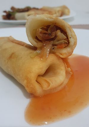 Una foto de Rollitos primavera (lumpias)