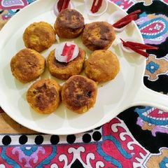 A picture of Raw Banana Cutlets.