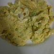 Tortilla de brócoli y queso
