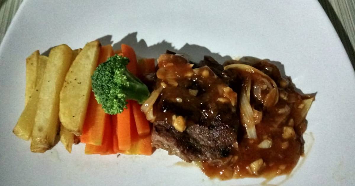 Resep Steak Daging Sapi ala Rumahan oleh Dapur salim Cookpad