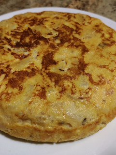 Una foto de Tortilla de patatas asadas