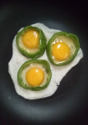 Una foto de Huevos con morrón