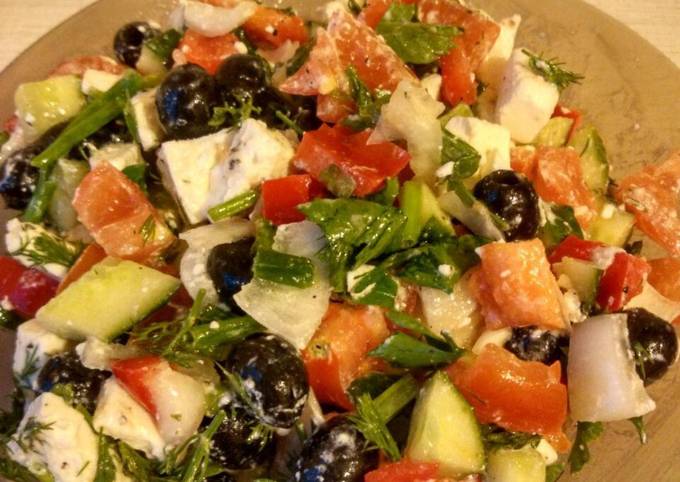 Recipe of Super Quick Homemade Greek salad