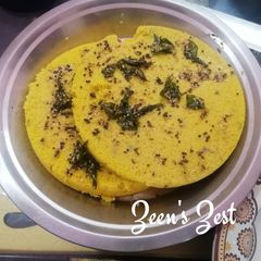 A picture of Instant Khaman Dhokla.
