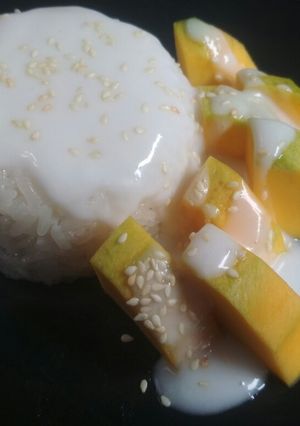 Foto resep Manggo Sticky Rice