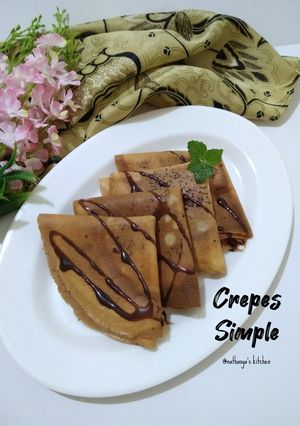 Foto resep Crepes Simple