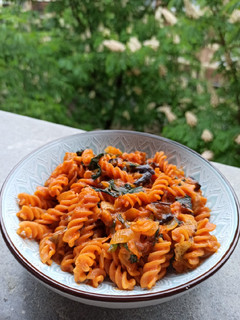 Una foto de Pasta alla norma
