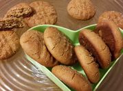 Una foto di biscotti con fecola di patate