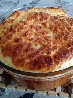Una foto de Soufflé de queso