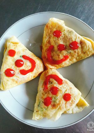 Hình của món Bánh xèo cơm.