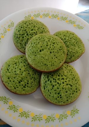 Foto resep Bika Ambon pandan mini