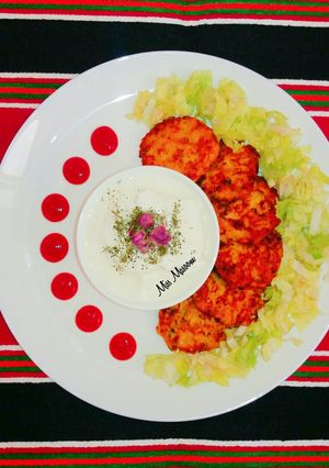 عکسی از دستور کتلت مرغ