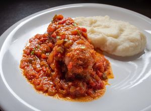 Una foto de Chorizo a la Pomarola
