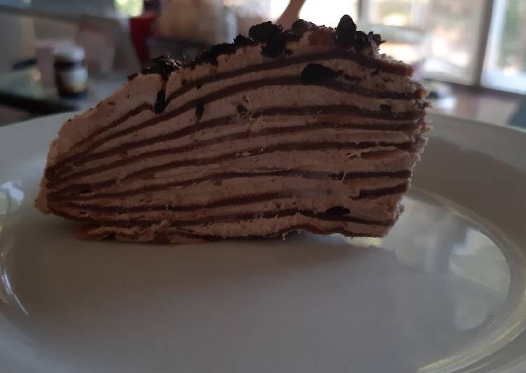 Resep Chocolate Crepe Cake, Menggugah Selera