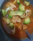 Sopa Azteca o de Tortilla