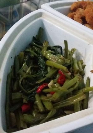 Foto resep Cah Kangkung Simple