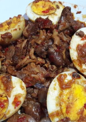 Foto resep Ati telur balado