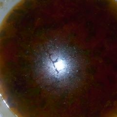 A picture of Beef soup.