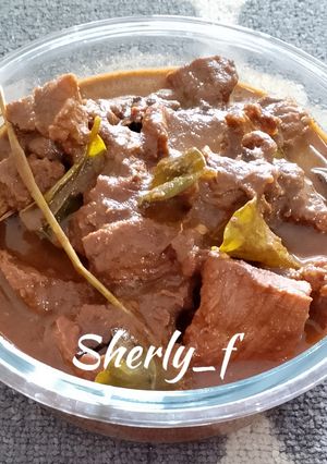 Foto resep Rendang daging sapi nyemek ala Sherly_f