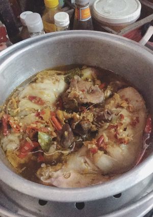 รูปของ ไก่นึ่งสมุนไพร