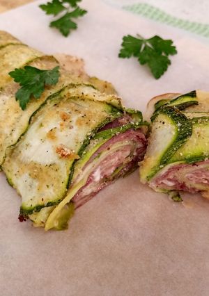 Foto di Rotolo di zucchine ripieno
