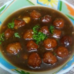 A picture of Gravy Manchurian.