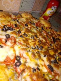 صورة لوصفة بيتزا