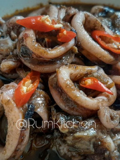 Foto resep Cumi masak hitam