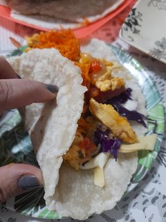 Una foto de Masa para tacos sin tacc