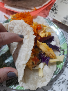 Una foto de Masa para tacos sin tacc