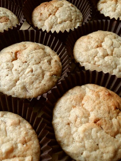 A picture of Vickys Ginger & Apple Muffins, GF DF EF SF NF.