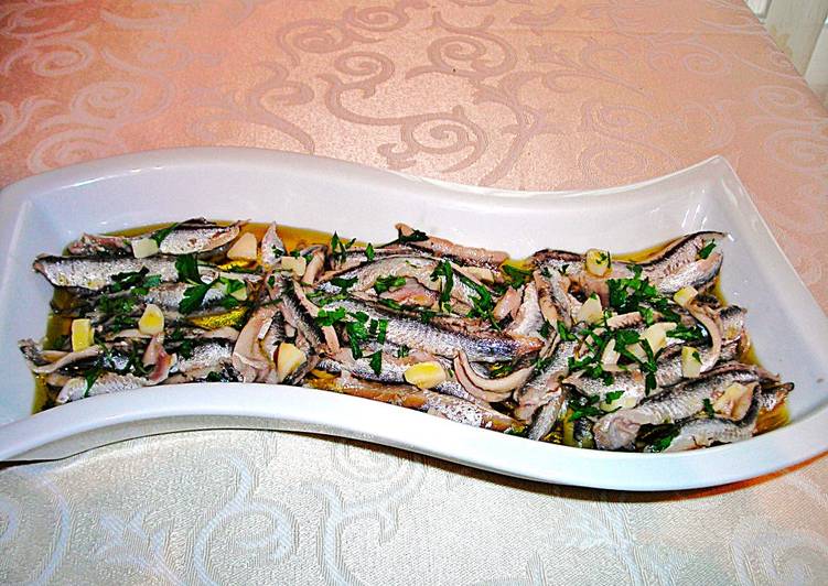 Boquerones en vinagre - tapas
