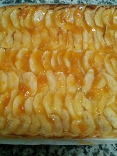 Una foto de Hojaldre de manzana🍰🍎
