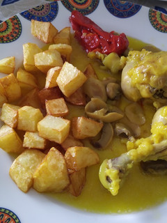 Una foto de Asaillo de pollo