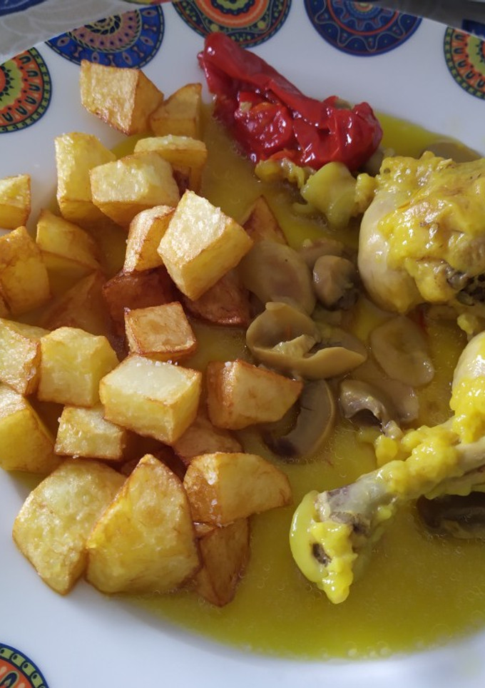 Una foto de Asaillo de pollo