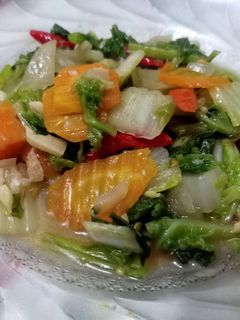 Foto resep Cah Sawi Putih
