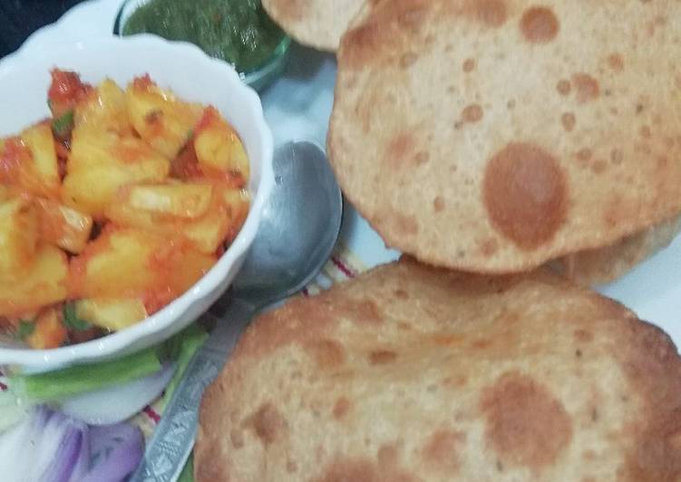 Recipe of Super Quick Alur Puri