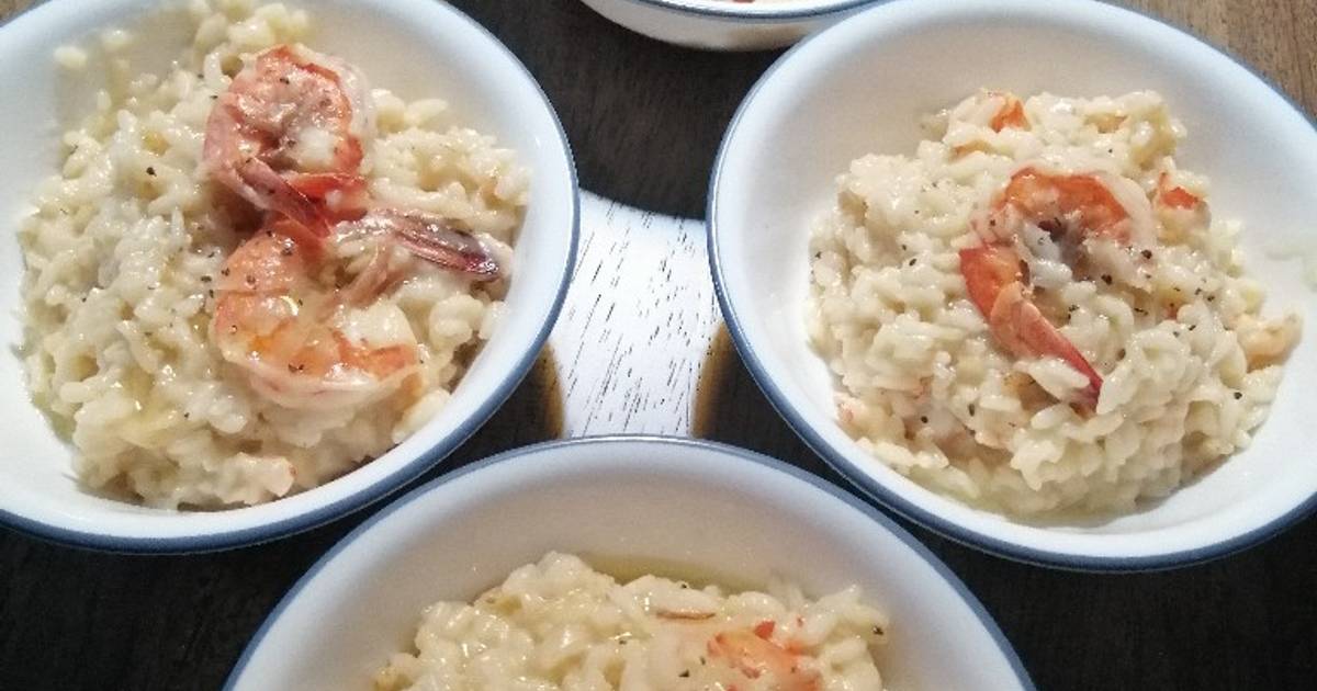 Risotto de Camarones Receta de Taniuschka Ortiz Cookpad