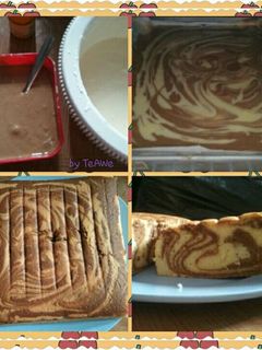 Foto resep Bolu marmer putih telur