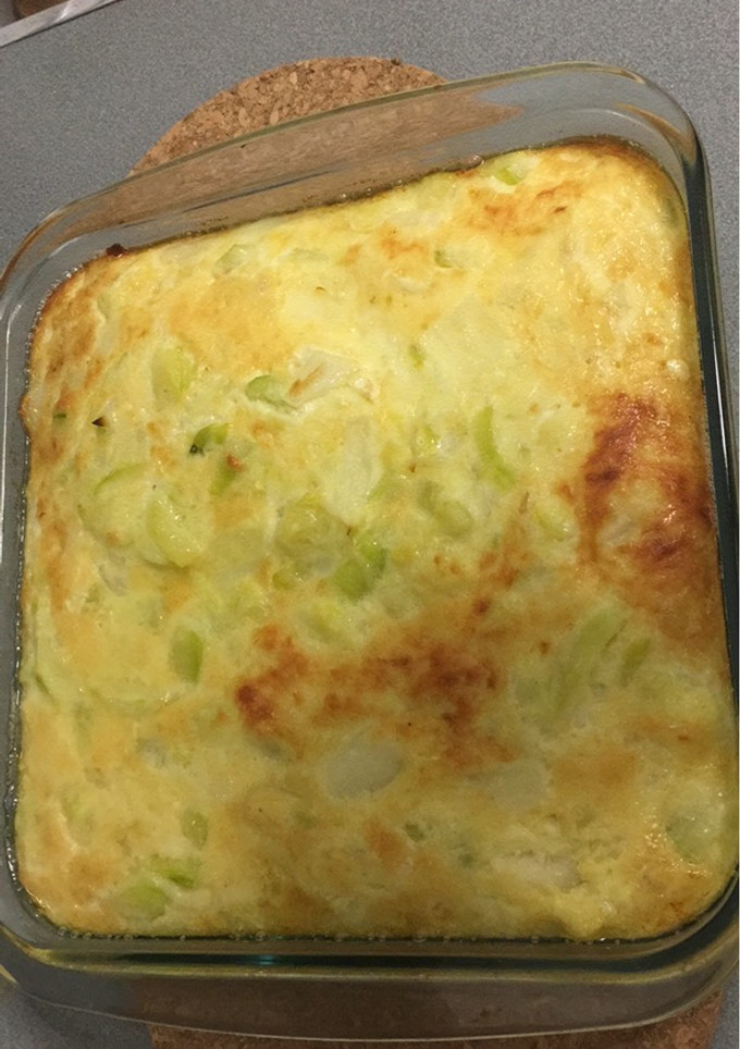 Una foto de Pastel de calabacín