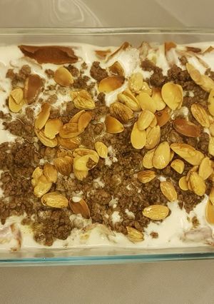 صورة لوصفة فتة الحمص باللبن