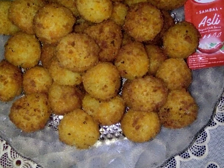 Cara Gampang Membuat Resep Bola bola kentang keju crispy yang Bisa Manjain Lidah Anti Ribet, Sempurna