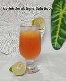 Es Teh Jeruk Nipis Gula Batu