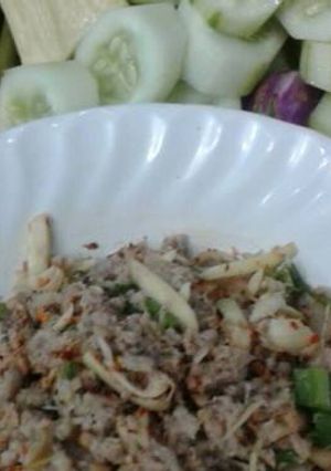 รูปของ ป่นปลาทูมะม่วงซอย