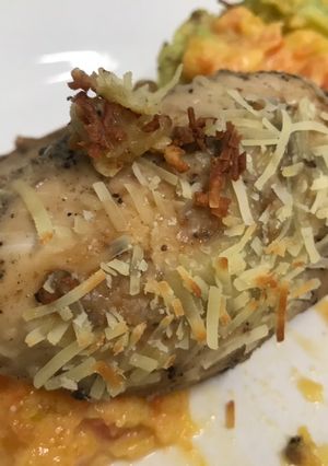 Una foto de Supremas de pollo con queso