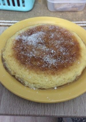 Una foto de Postre de Galletitas María (tipo Flan)