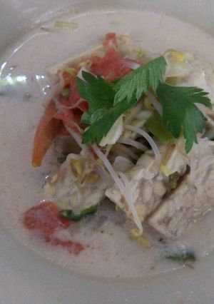 Foto resep Lodeh tempe kuah putih