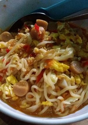 Foto resep Indomie rebus pedas