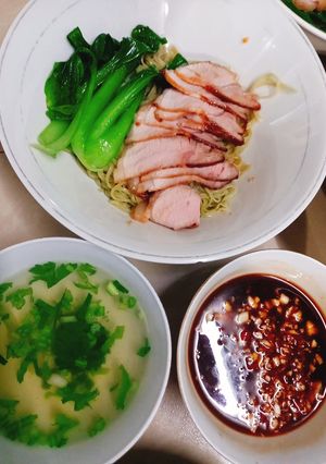 Hình của món Mì chũ nấu khô.